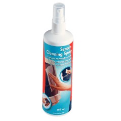 Esselte Screen Cleaning Fluid 250ml - Efficient and Gentle Screen Care | Product Code: 67658